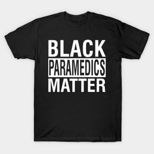 Black Paramedic Matter T-Shirt